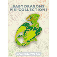 GamerMats: Baby Green Dragon from Baby Dragons Pin Set 1