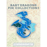 GamerMats: Baby Blue Dragon from Baby Dragons Pin Set 1