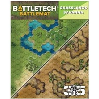 BattleTech Battle Mat - Grasslands Savanna