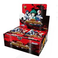 UniVersus My Hero Academia: Crimson Rampage Booster Display