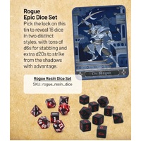 Beadle & Grimm's Rogue EPIC Dice Set & Rolling Tray