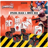 Zombicide 2nd Edition Black and White Dice Pack