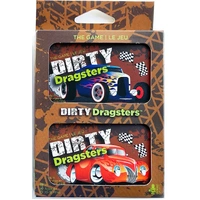 Dirty Dragsters Blue and Orange Car Decks