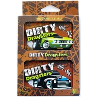 Dirty Dragsters Green and Black Car Decks