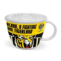 AFL Soup Mug with Lid Richmond Tigers