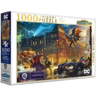 Harlington Thomas Kinkade PQ DC Comics The Dark Knight Saves Gotham City 1000 pieces