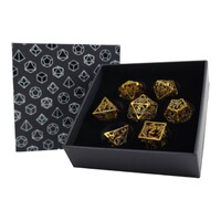 LPG Dice RPG Set Hollow Dragon - Ancient Bronze