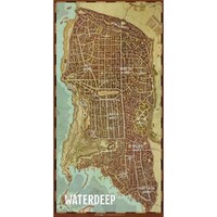 D&D: Waterdeep – Map Set Game Mat