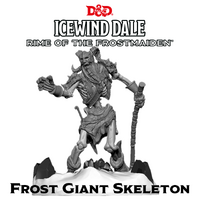 D&D: Icewind Dale – Rime of the Frostmaiden – Frost Giant Skeleton