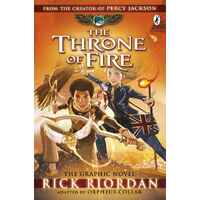 The Throne of Fire: The Graphic Novel (The Kane Chronicles Book 2) (Paperback)