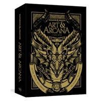 D&D Dungeons & Dragons Art and Arcana a Visual History Special Edition (Boxed Book & Ephemera Set)