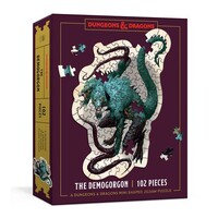 Dungeons & Dragons Mini Shaped Jigsaw Puzzle - Demogorgon Edition