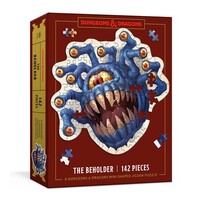 Dungeons & Dragons Mini Shaped Jigsaw Puzzle - Beholder Edition