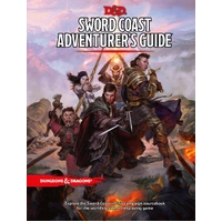 D&D Dungeons & Dragons Sword Coast Adventurers Guide Hardcover