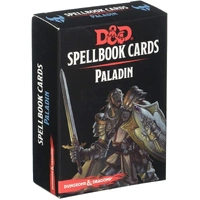 D&D Dungeons & Dragons Spellbook Cards Paladin