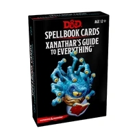 D&D Dungeons & Dragons Spellbook Cards Xanathars Guide to Everything