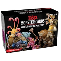 D&D Dungeons & Dragons Monster Cards Volos Guide to Monsters