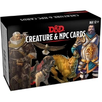 D&D Dungeons & Dragons Spellbook Cards Creatures & NPCs