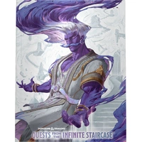 D&D Dungeons & Dragons Quests from the Infinite Staircase Hardcover Alternative Cover