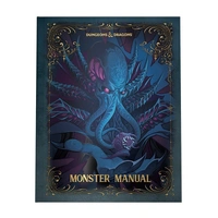 D&D Dungeons & Dragons Monster Manual Hardcover Alternative Cover (2024)