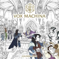 Critical Role Vox Machina Coloring Book (Paperback)