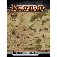 Pathfinder First Edition: Iron Gods Poster Map Folio