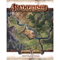 Pathfinder First Edition: Campaign Setting Ironfang Invasion Poster Map Folio