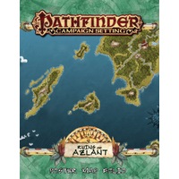 Pathfinder First Edition: Campaign Setting Ruins of Azlant Poster Map