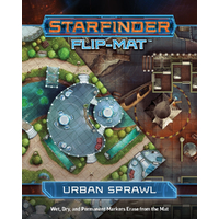 Starfinder RPG: Flip Mat Urban Sprawl