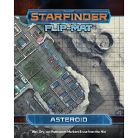 Starfinder RPG: Flip Mat Starship Asteroid