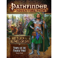 Pathfinder First Edition: Adventure Path Return of the Runelords #4 Temple of the Peacock Spirit