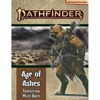 Pathfinder Second Edition: Age of Ashes Adventure Path #3 Tomorrow Must Burn