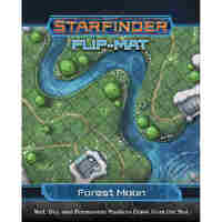 Starfinder RPG: Flip Mat Forest Moon