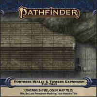 Pathfinder Accessories: Flip Tiles Fortress Walls & Towers Expansion