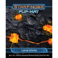 Starfinder RPG: Flip Mat Lava World