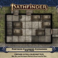 Pathfinder Accessories: Flip Tiles Fortress Chambers Expansion