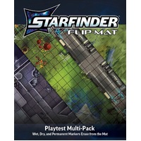 Starfinder: Starfinder Flip-Mat: Playtest Multi-Pack