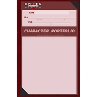 Cypher RPG System Character Portfolio