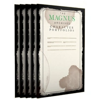 The Magnus Archives RPG - Set of 5 Character Portfolios