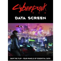 Cyberpunk Red RPG GM Data Screen