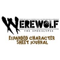 Werewolf: The Apocalypse RPG - Expanded Character Sheet Journal