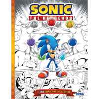 Sonic the Hedgehog The IDW Comic Art Collection (Hardback)