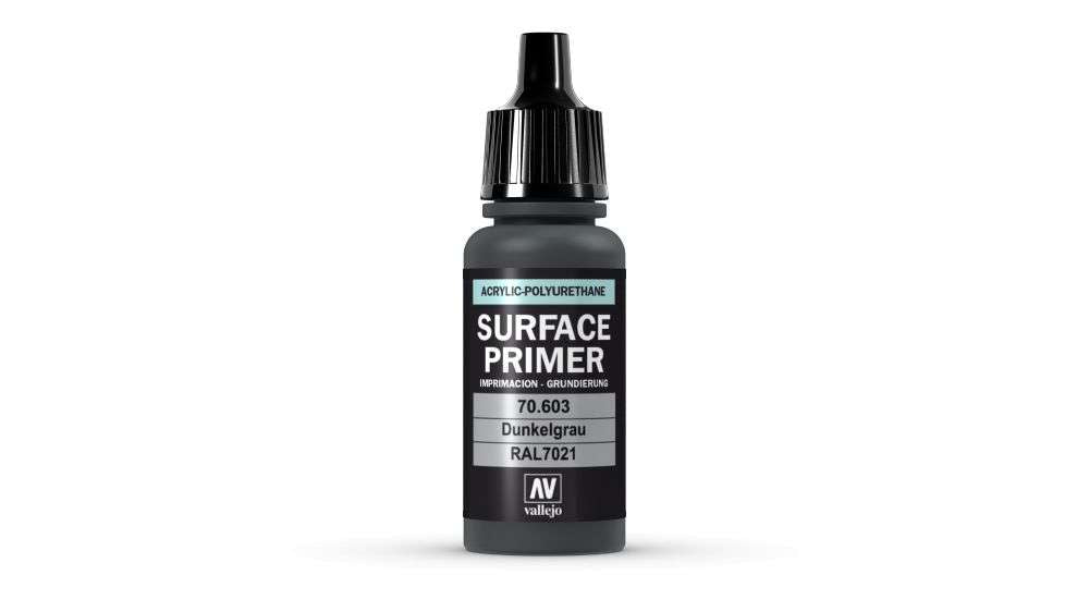 Vallejo Surface Primer - German Panzer Grey 17 ml