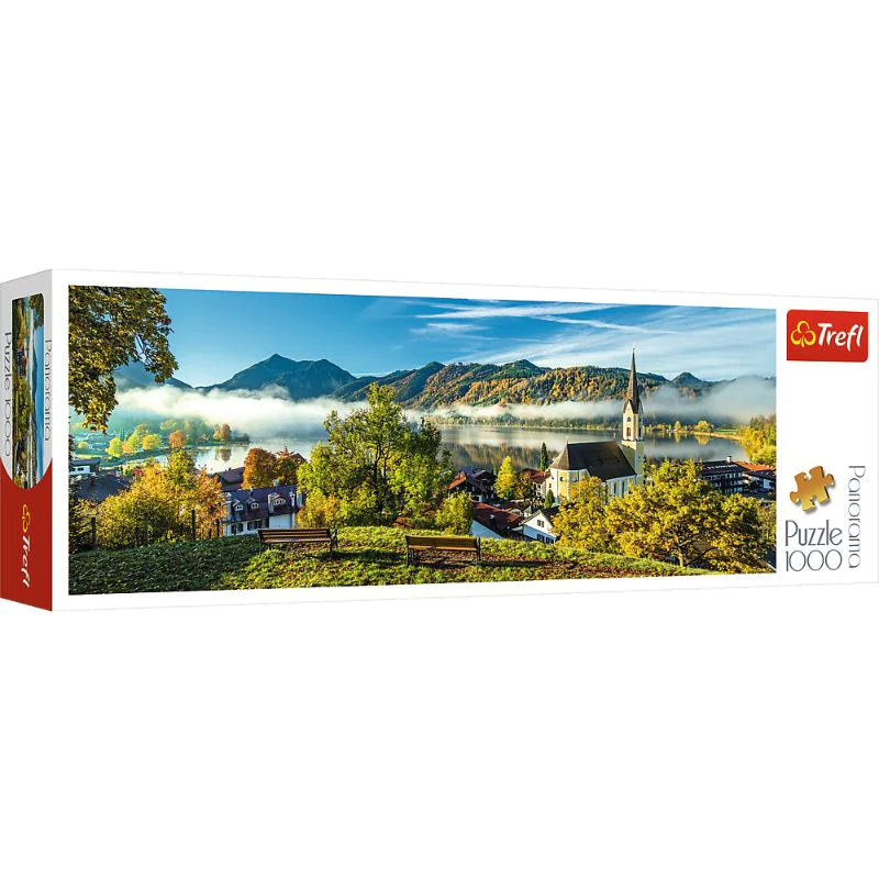 By the Schliersee Lake 1000 Piece Panorama Puzzle