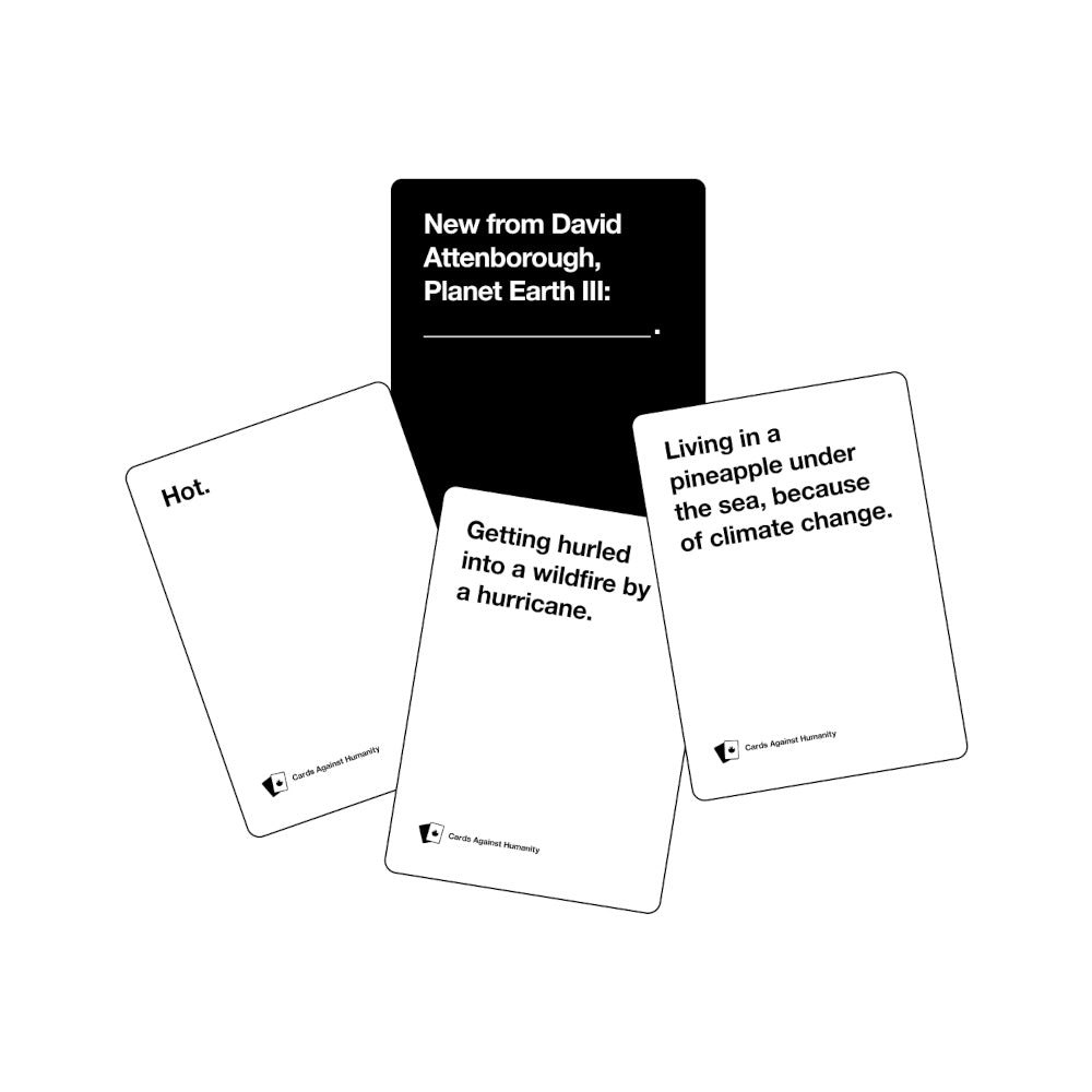 Cards Against Humanity Climate Catastrophe Pack