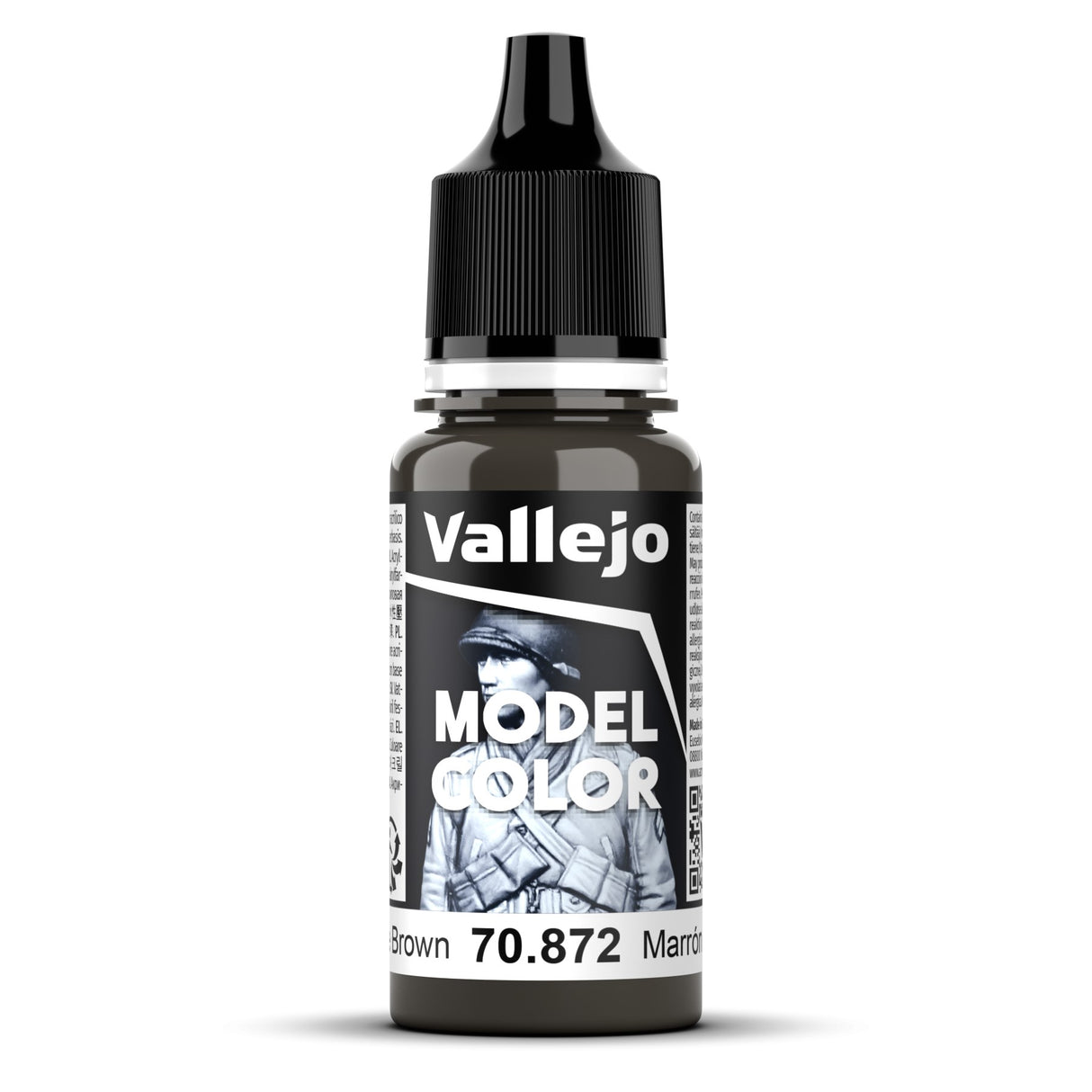 Vallejo Model Colour - Chocolate Brown 17 ml Old Formulation