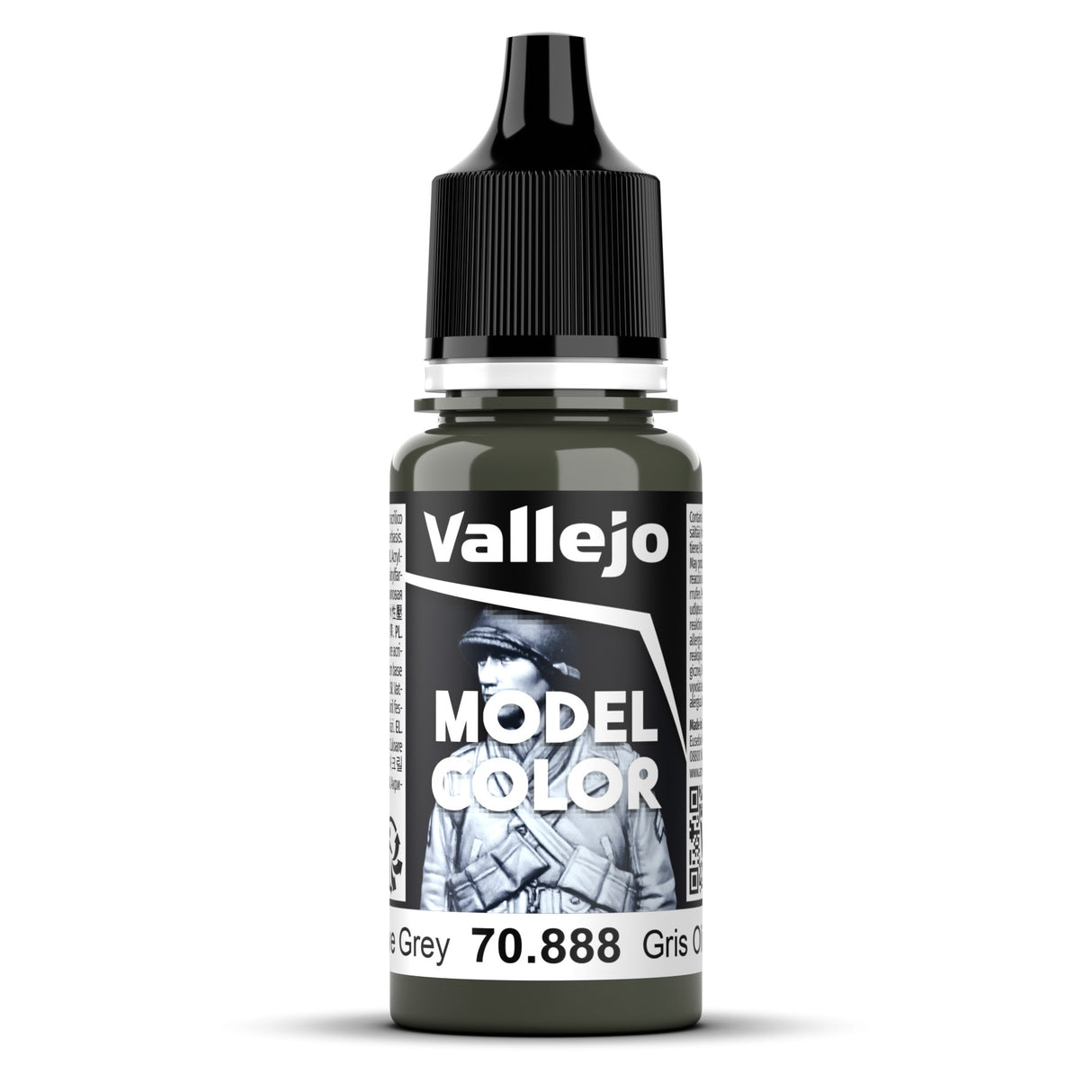 Vallejo Model Colour - Olive Grey 17 ml Old Formulation