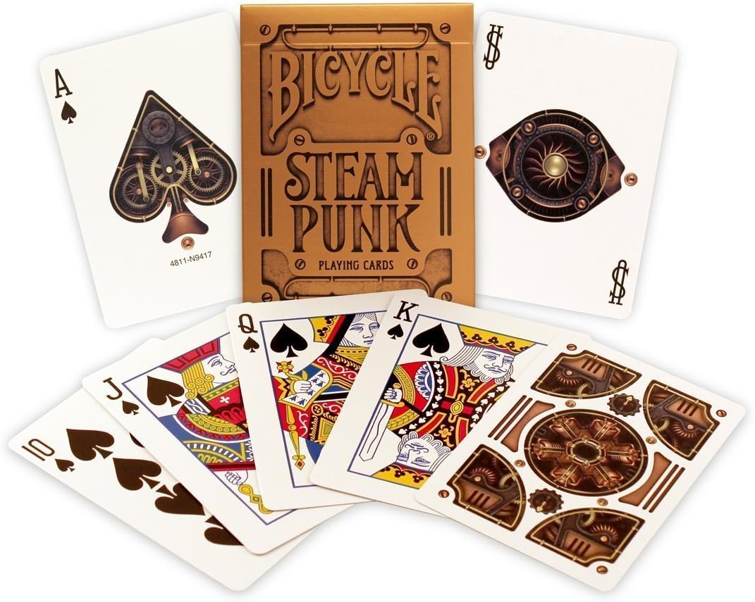 Theory 11 Bicycle Bronze Steampunk Playing Cards