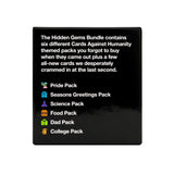 Cards Against Humanity Hidden Gems Bundle (Do not sell on online marketplaces)