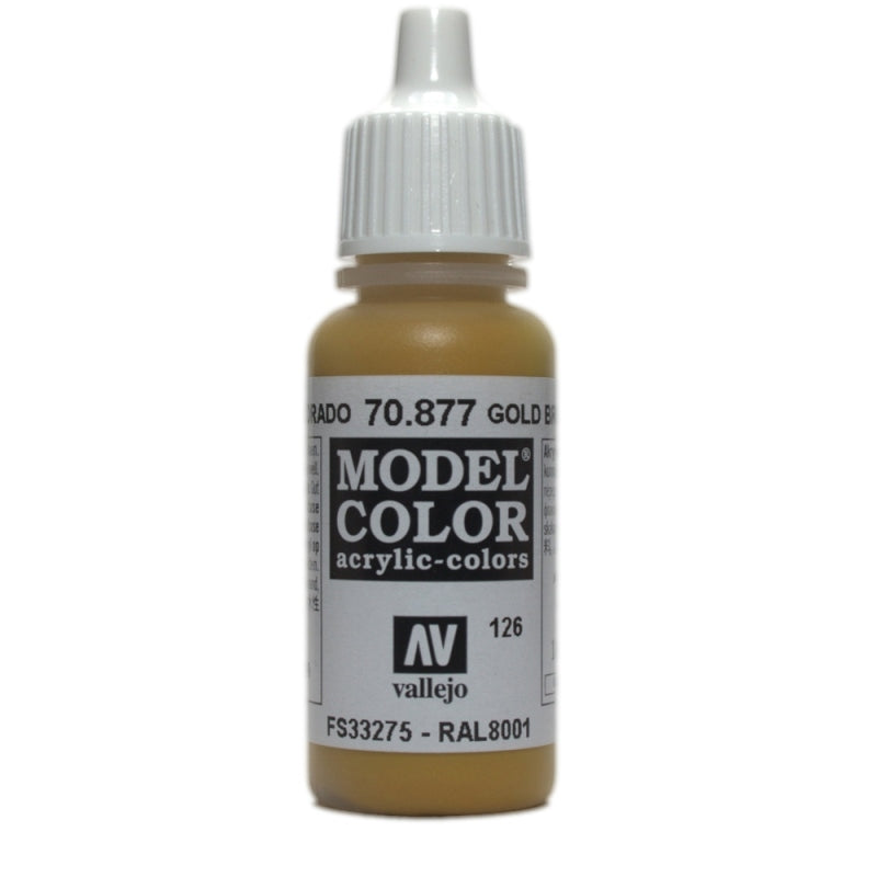 Vallejo Model Colour - Goldbrown 17 ml Old Formulation